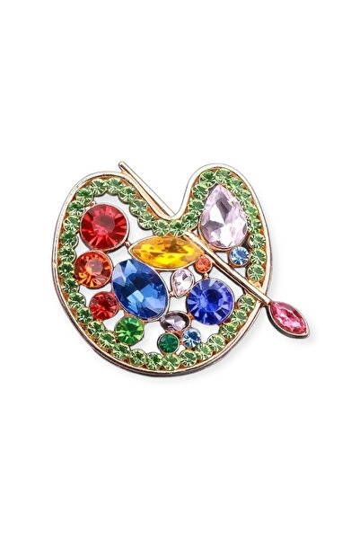 Purple Adv Shinny Palet Broş