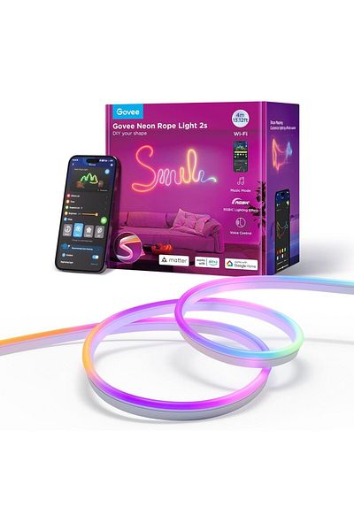 Govee Banda LED Neon Rope 2 H61D4-W RGBIC