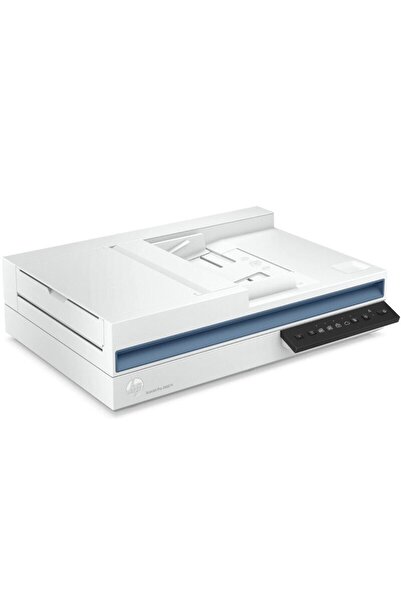 HP ScanJet Pro 2600 f1 Document Scanner, USB 2.0, Configurable Commands, White