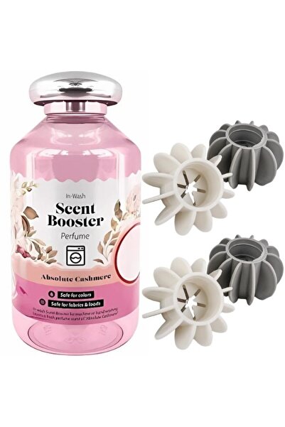 JollyMag Set Parfum Concentrat pentru Rufe, Absolute Cashmere, 250 ML si 4 Bi...