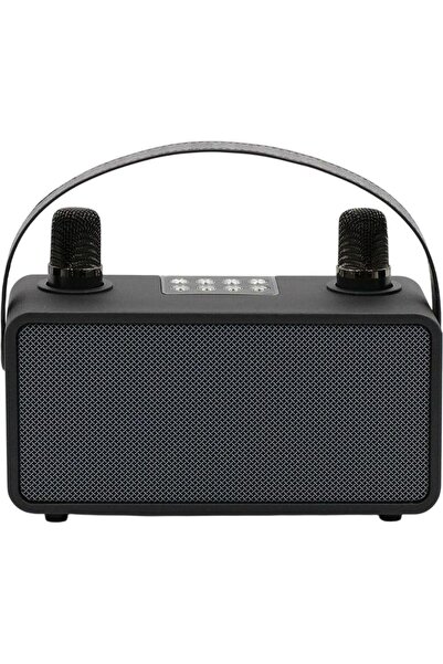 MAGIC SING Magic Star PulZ Mini Karaoke System With 2 Microphones Black WJ-A810