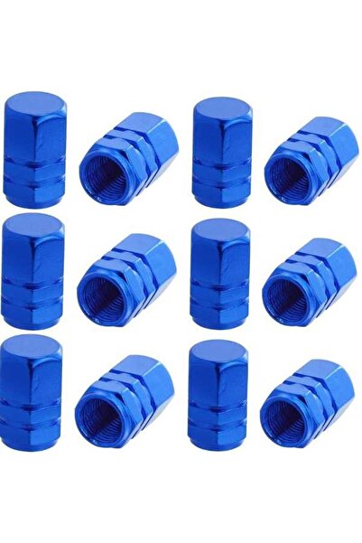 JollyMag Σετ 12 εξαγωνικών καπακιών βαλβίδων αυτοκινήτου, από κράμα αλουμινίο...