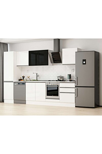 Alvinka 310X210 Cm High Gloss Mutfak Dolabı Mb-E80B50S60-3