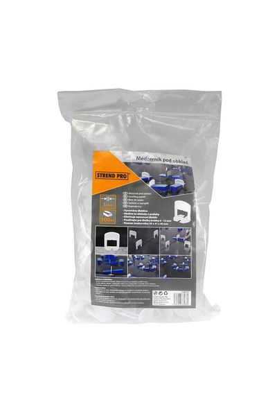 JollyMag Set distantiere pentru nivelare si aliniere a placilor ceramice, 1000 buc, 2 mm, Strend Pro