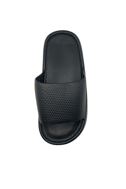 TECOS Women's slippers, Tecos®, size 36-37, black, very light, non-slip sole, textured, 24 cm