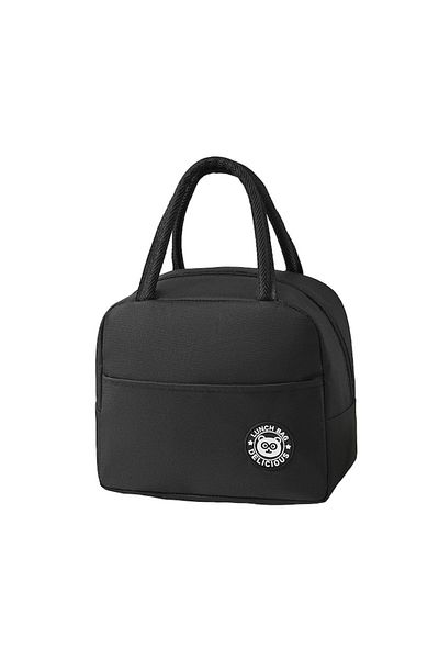 OEM Geantă termică pentru prânz, multifuncțională, compartimentată, impermeabilă, cu mânere, buzunar exterior, 22x14x