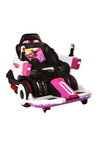 rexa سيارة كهربائية للأطفال مع جهاز تحكم عن بعد - ١٢ فولت، دفع رباعي، مشغل MP3، وأضواء LED