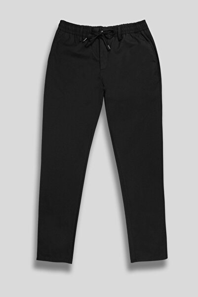 GMG FIRENZE Ανδρικό παντελόνι Gmg Florence Normal Waist Normal Leg Jogger Μαύ...