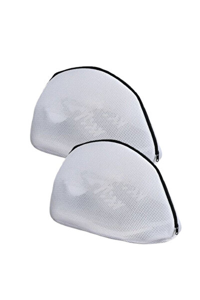 Mercaton Set of 2 polyester bags with zipper for washing and protecting shoes and small clothes, 42x24x24