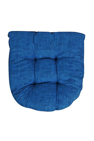 OEM Pernă de podea potcoavă albastră 45x50cm