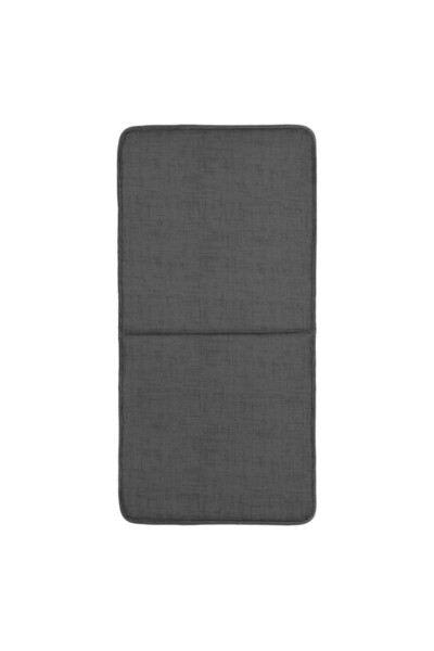 OEM Perna Gri Scaun cu Spatar pentru Spatii Exterioare 87x43cm