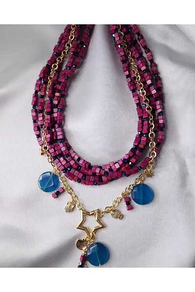 BUTİK AYVİTRİN Design Necklace Beaded