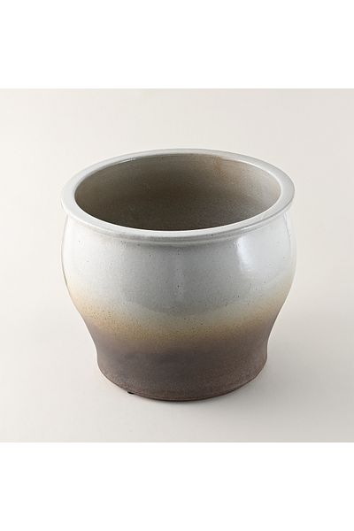 homez Ceramic Planter, Grey 38*38*33Cm