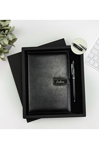 İkon store مجموعة أقلام دفتر ملاحظات متوسطة الحجم مخصصة