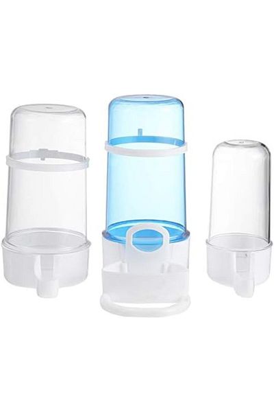 CHT Balacoo 3pcs Automatic Bird Feeder Bottle Bird Water Feeder Container Bird Food Dispenser for Outdoo