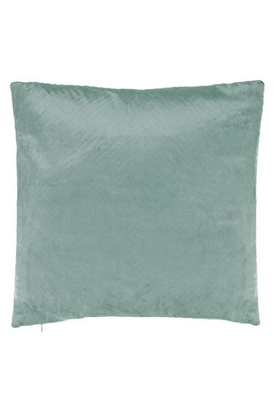 OEM Perna Decorativa de Iarna Velvet Verde cu Dungi