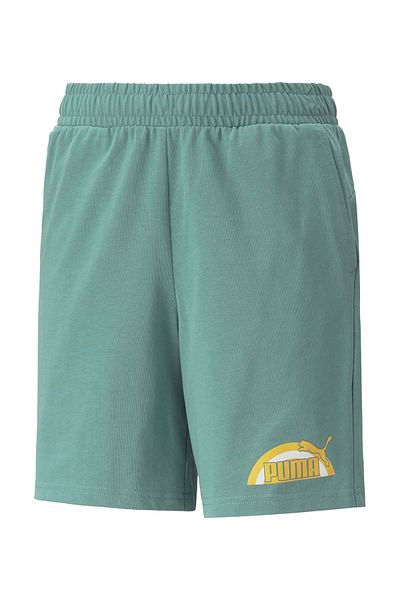 Puma Street Art Graphic Shorts - Green