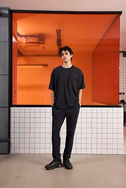 GMG FIRENZE Ανδρικό παντελόνι Gmg Firenze Elastic Waist Regular Leg εφαρμοστό...