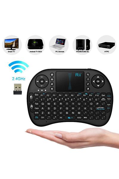 Generic Mini Wireless Keyboard With Touch Pad For Android Tv, Smart Tv, Xbox, Pc, Tv Box