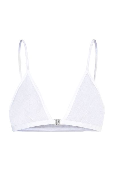 ÖZKAN underwear Özkan 0923 Комплект от 3 момичета, памучен, единичен джърси, ликра, гъвкав, удобен, без подплънки и костички за тренировка