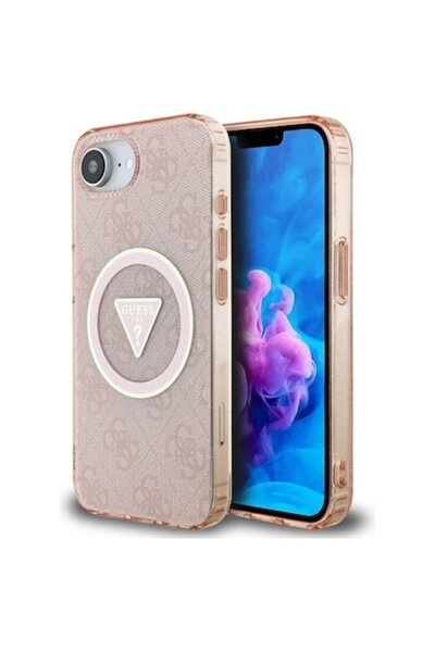 Modo Carcasă de înaltă protecție pentru iPhone 16e W67 - Plastic dur, roz pal