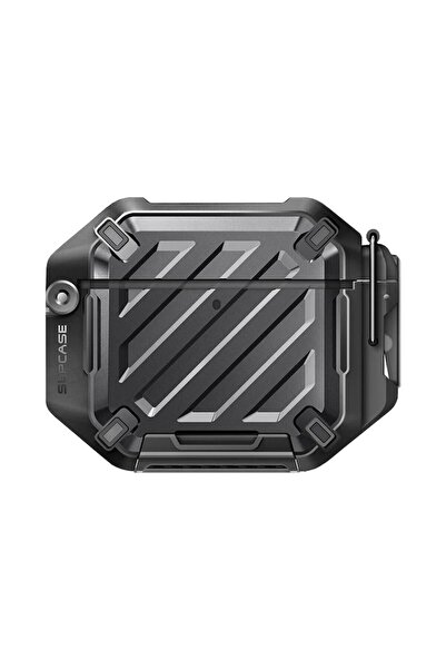 Royal Husa pentru AirPods 4, D54, Policarbonat, Black