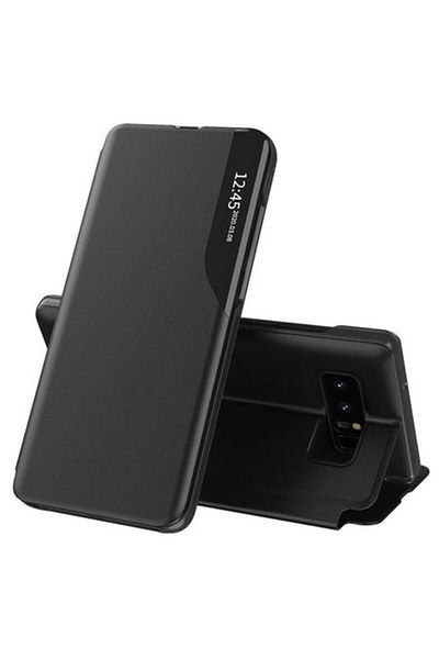 SOL High Protection Case for Samsung Galaxy Note 8, Power, I31, Leather, Intense Dark