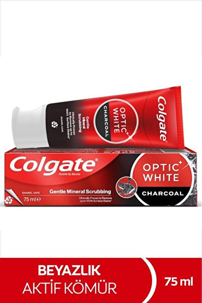 Colgate Optic White Aktif Kömür 75 ml Diş Macunu