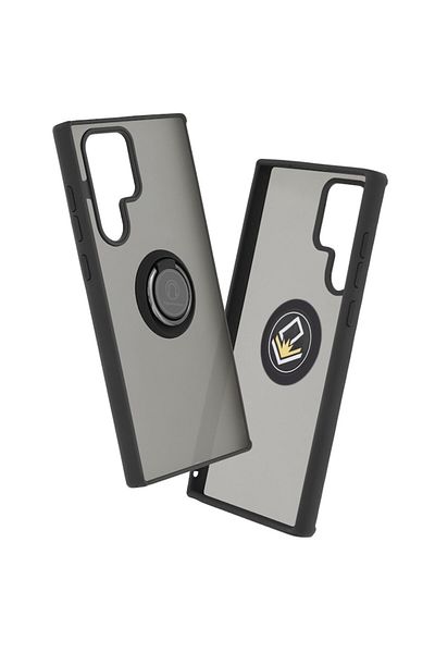 SOL Carcasă de înaltă protecție pentru Samsung Galaxy S22 Ultra 5G, Protect, V40, Metal, Întuneric intens