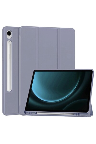 Rao Husa compatibila cu Samsung Galaxy Tab S9 FE, Flex Trifold, F79, TPU, Mov