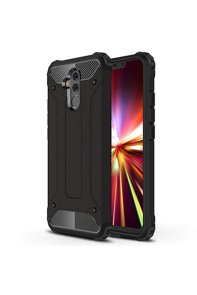 SOL Protective Case for Huawei Mate 20 Lite, Safe, I42, Hard Plastic, Intense Dark