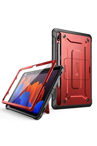 SOL Protective Case for Samsung Galaxy Tab S8 Ultra, G83, Thermoplastic, Metallic Noble Red