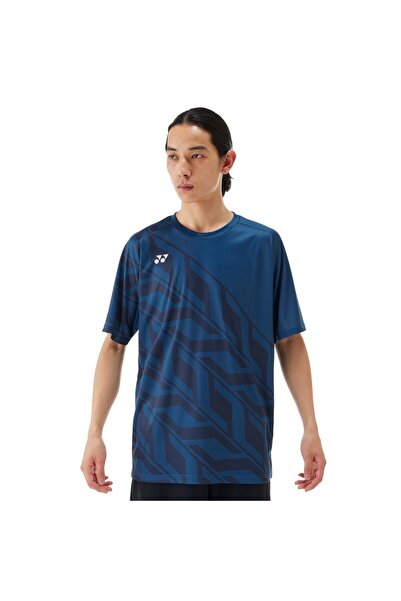 YONEX YY25 16741 Erkek Spor Tişört Lacivert