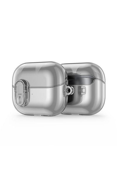 SOL High-Protection Case for Samsung Galaxy Buds 3/3 Pro, Protect, T15, Hard Plastic, Crystal Clear