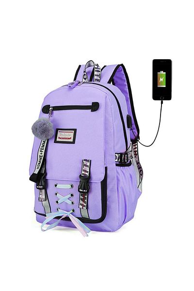 Mercaton Smart Backpack for Kids, Mercaton, Waterproof Material, USB Port, Anti-Theft Lock, 20-35L, 30 x 14 x