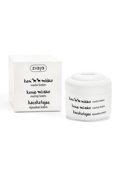 Ziaja Crema de noapte cu lapte de capra 50 ml