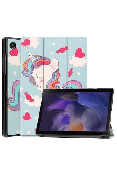 SOL Husa Protectie pentru Samsung Galaxy Tab A8 10.5 2021, Safe, F80, Nanotextil, Unicorn