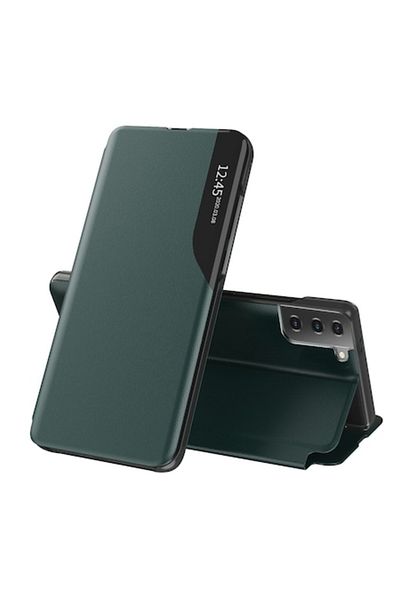 SOL High Protection Case for Samsung Galaxy S21 5G, Safe, T59, Leather, Forest Green