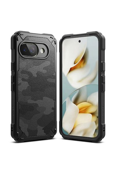 SOL Phone Case for Google Pixel 9a, A77, Polycarbonate, Camo Black