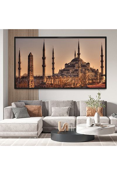 4gdran Islamic painting canvas painting with hidden wooden frame
