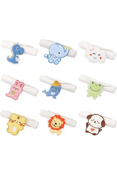 Flippy Απορροφητική βαμβακερή πετσέτα για μωρά, με σχέδιο λαγουδάκι, λευκή