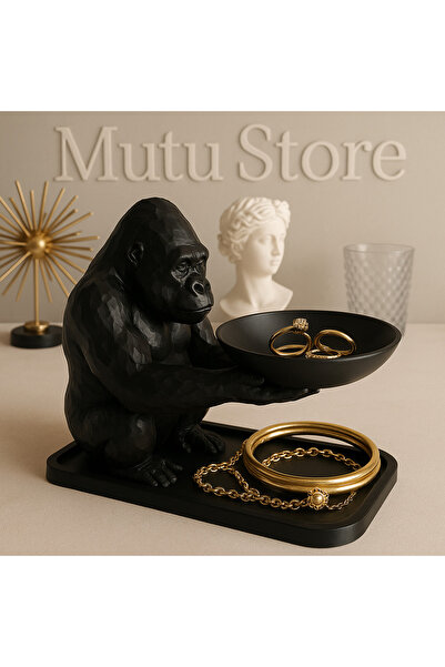 Mutu Store Goril Tasarımlı Organizer-Anahtarlık-Şekerlik