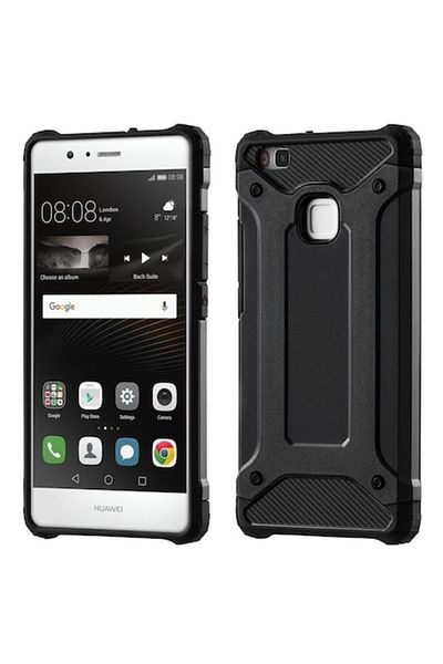 OEM Husă de protecție Huawei P9 Lite/G9 Lite, Advanced Style, B3413, plastic termorezistent, culoare închisă intensă