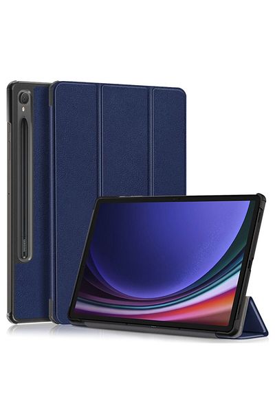 OEM Husă de protecție pentru Samsung Galaxy Tab S9/S9 FE, FoldPro, Nanotextil, Albastră