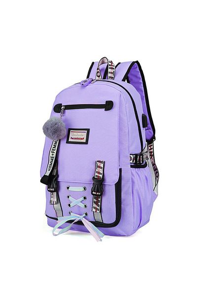 Mercaton Smart Backpack for Kids, Mercaton, Waterproof Material, USB Port, Anti-Theft Lock, 20-35L, 30 x 14 x