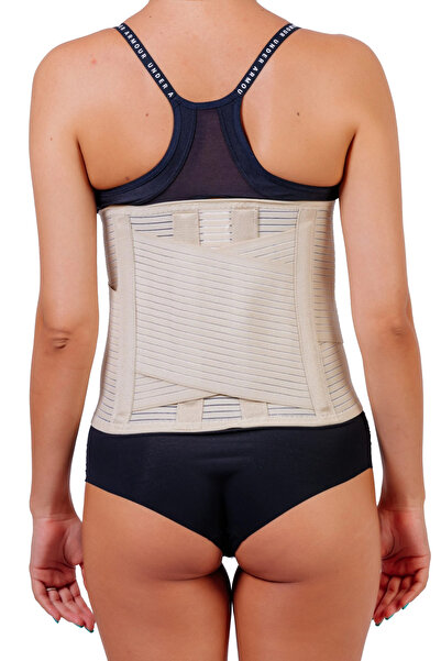 ORTHOMED Corset lombostat elastic 26 cm cu 4 atele M,