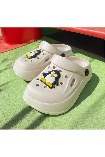 Hızlı Al Soft Sole Children's Cross Slippers.Garden Beach Pool Daily Children's Cross Slippers.