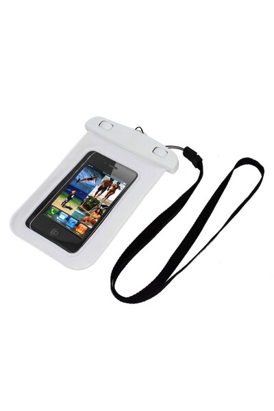 OEM Waterproof Phone Case 6 inch, Polycarbonate, White