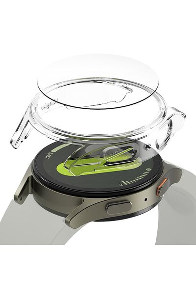 SOL Carcasă de protecție pentru Samsung Galaxy Watch7 40mm + folie de protecție pentru ecran, Protect, L55, plastic dur, C