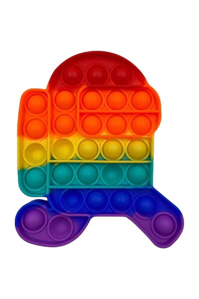 FEN Jucărie antistres din silicon, Pop It Now and Flip It, Among Us, multicol...
